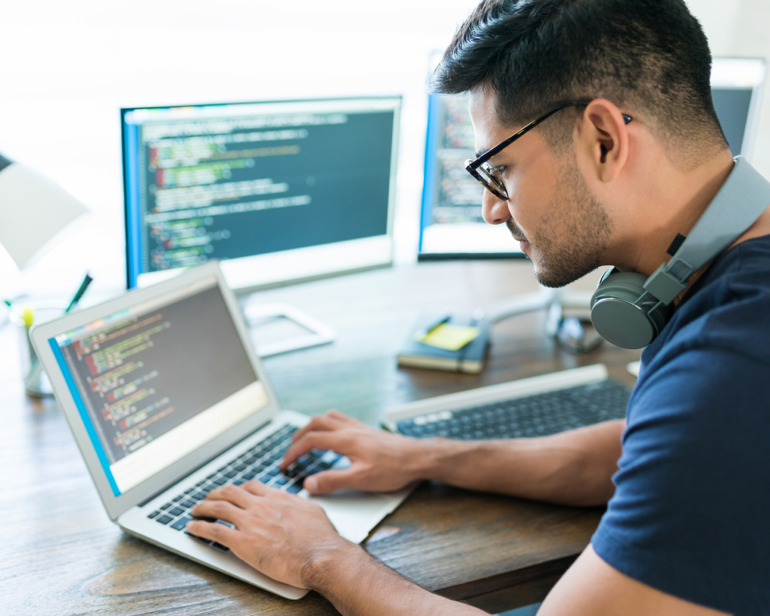 IT support team collaborating